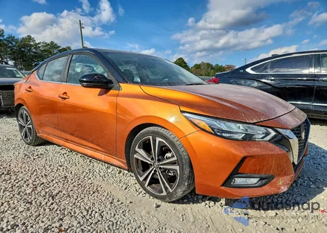 2021 Nissan Sentra Sr from USA, damaged, VIN 3N1AB8DV1MY230776